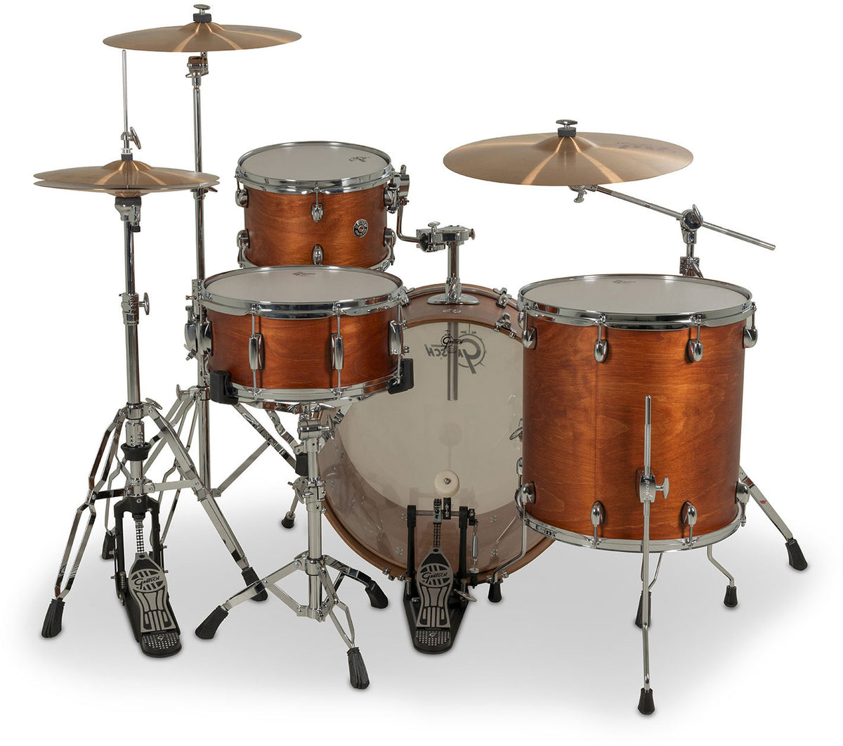 Shell-set Catalina Club Satin Walnut Glaze