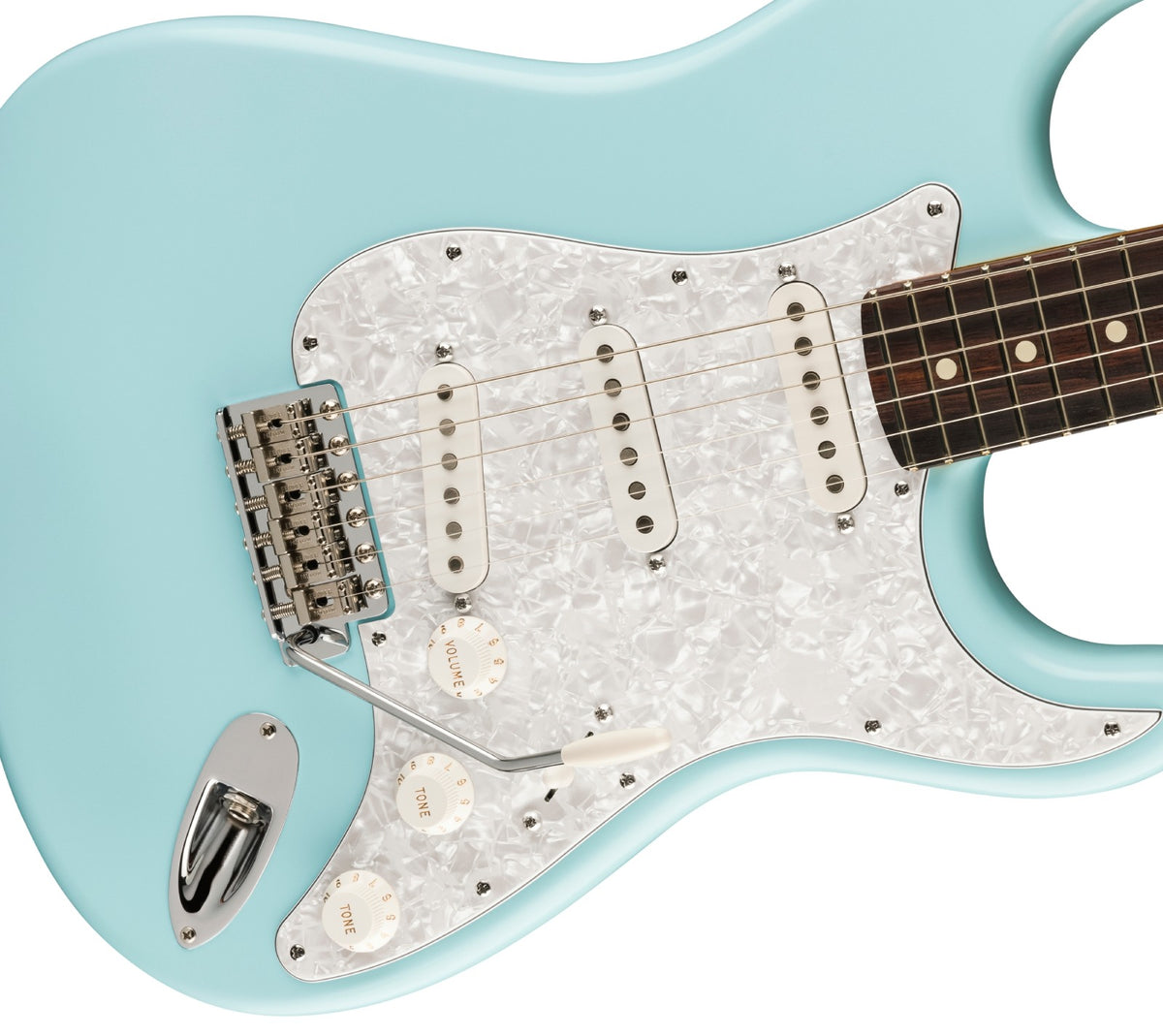 Stratocaster firmata da Corry Wong RW LTD Blu Daphne