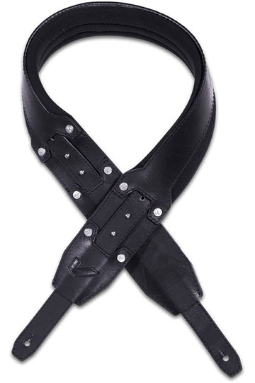 Recoil David Ellefson Signature - Cinghia 9 cm in neoprene e pelle vegana - Nero