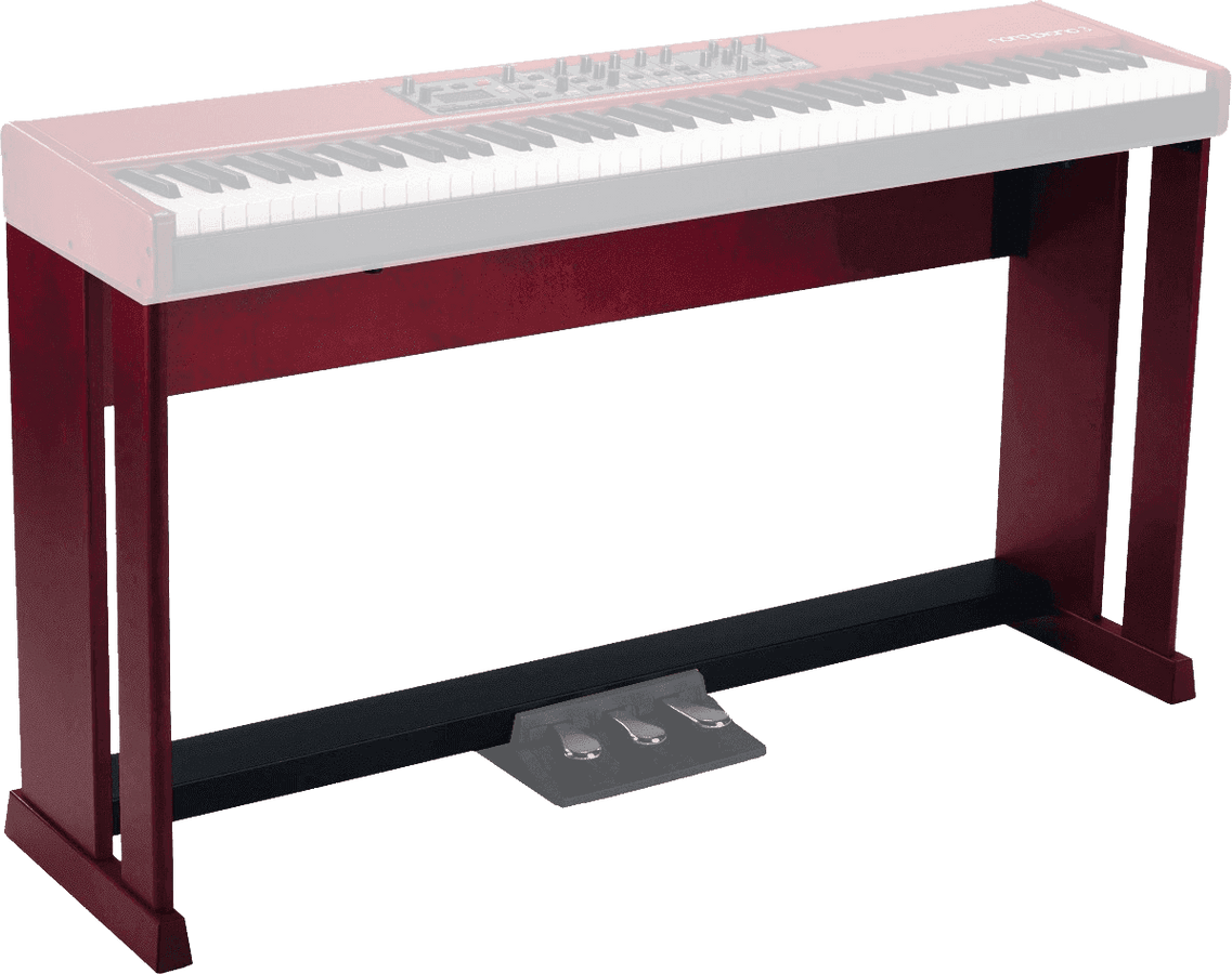 Supporto per tastiera WOOD STAND V4 Rosso