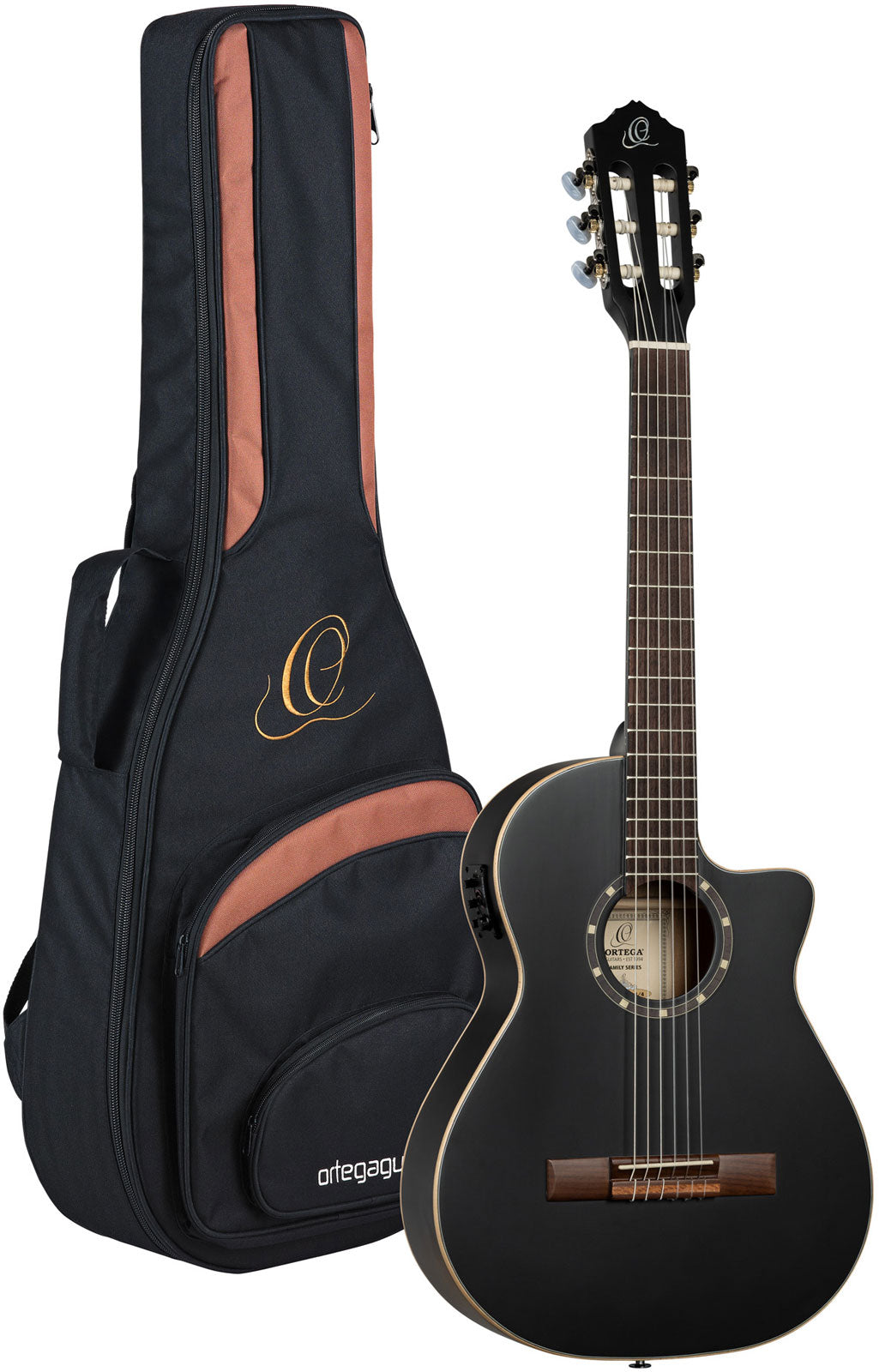 R125 3/4 Spruce EQ Black