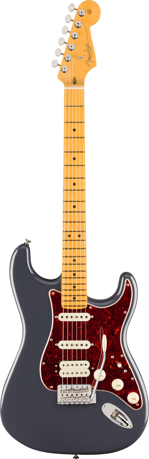 American Professional Classic Stratocaster HSS MN Nero sbiadito