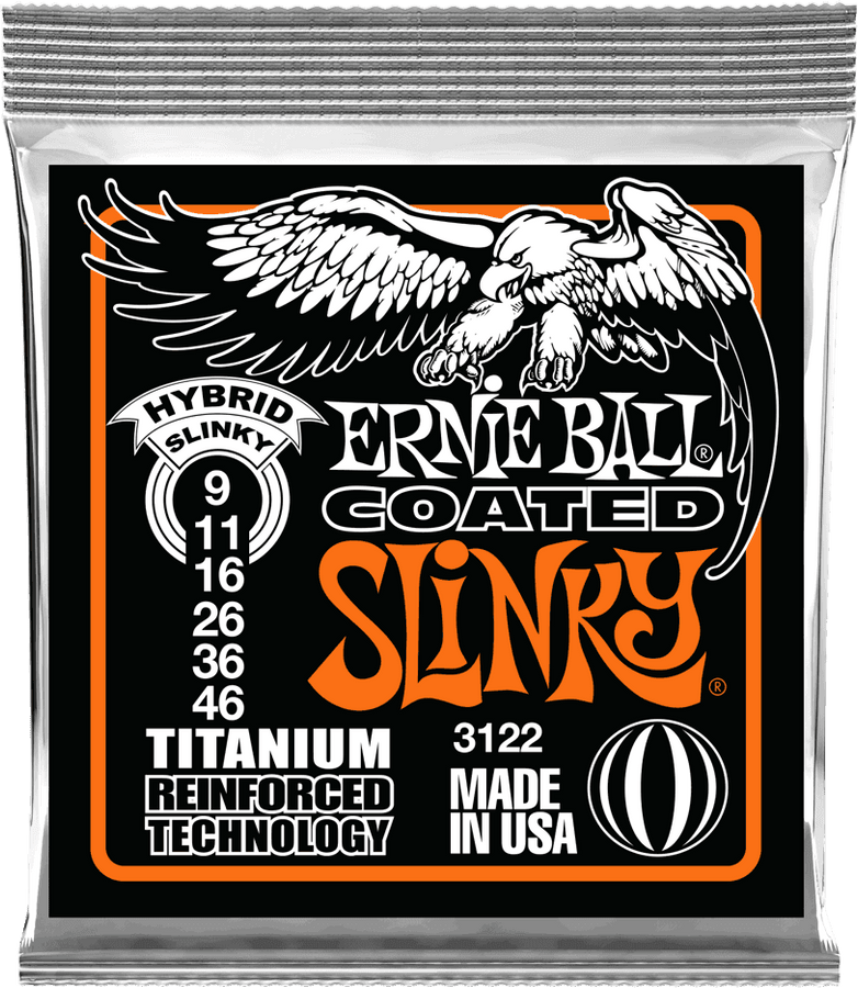 3122 Slinky ibride al titanio rivestite 9-46