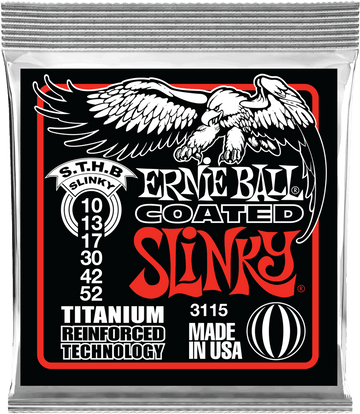 3115 Slinky rivestite Acuti sottili Bassi spessi 10-52