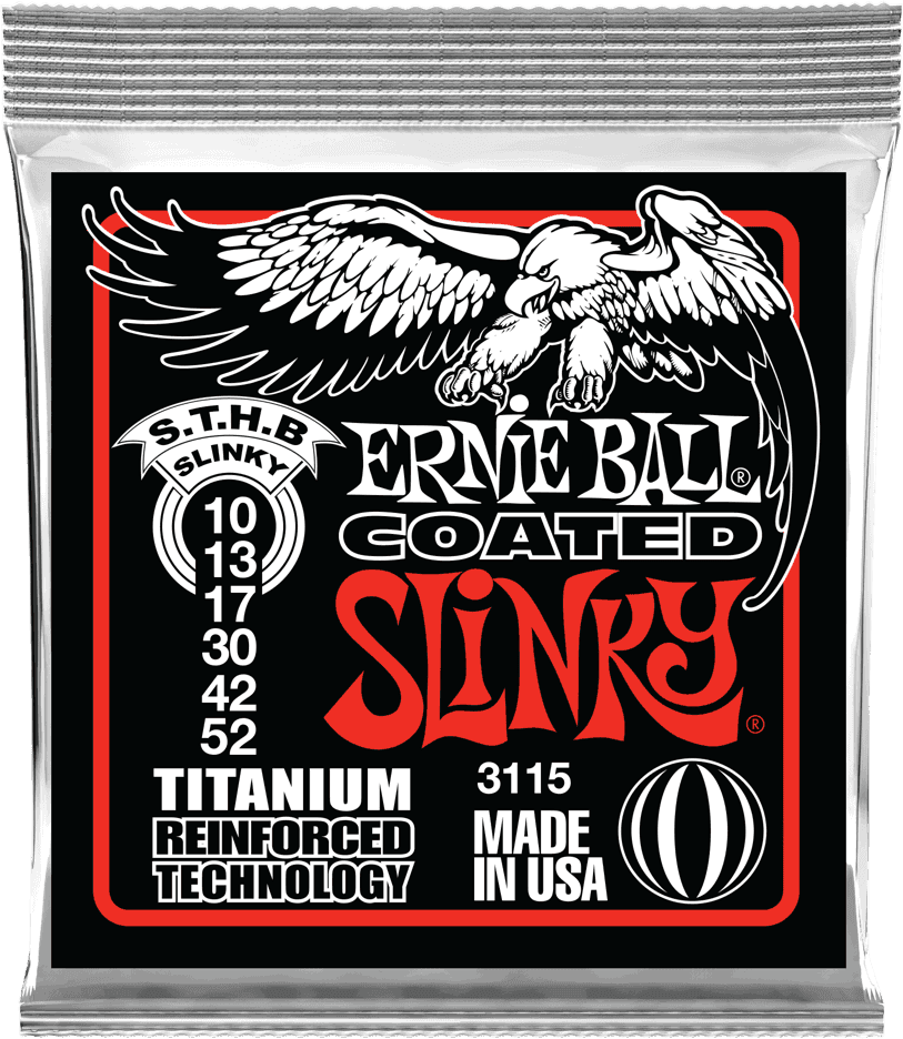3115 Slinky rivestite Acuti sottili Bassi spessi 10-52