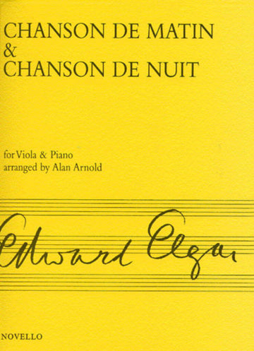 Elgar - Chanson De Matin e Chanson De Nuit (viola/pianoforte)