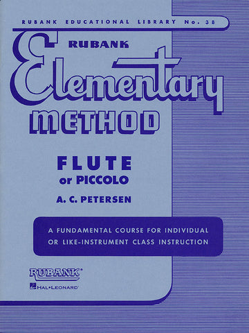 Peterson A.c. - Rubank Elementary Method - Flauto