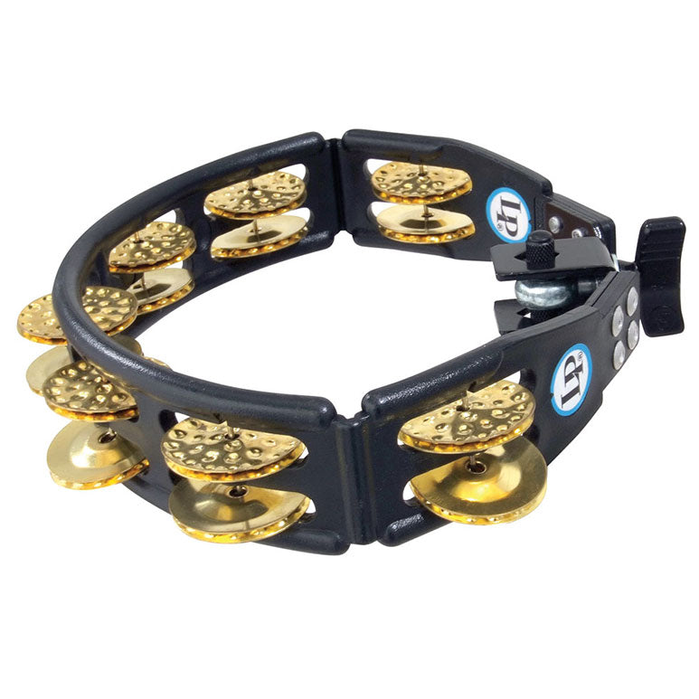 Latin Percussion LP175 TAMBURELLO CYCLOP SU SUPPORTO NERO