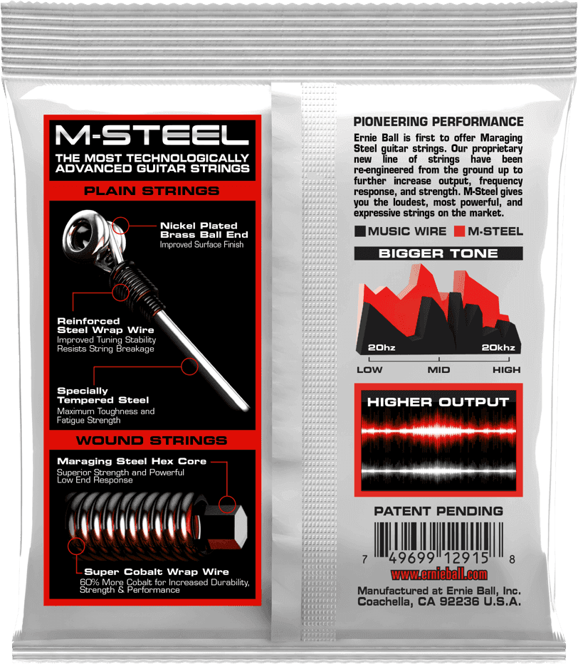 2915 Slinky M-steel Skinny Top Heavy Bottom 10-52