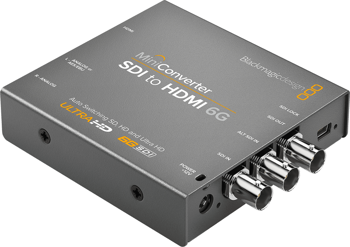 Mini convertitore - SDI a HDMI 6G