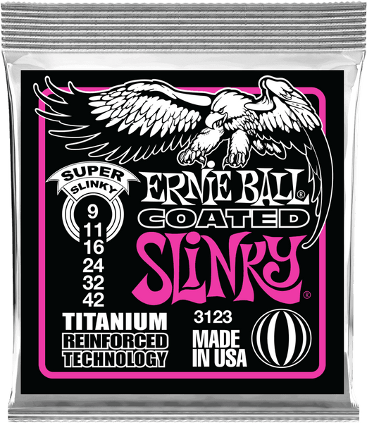 3123 Super Slinky al titanio rivestite 9-42