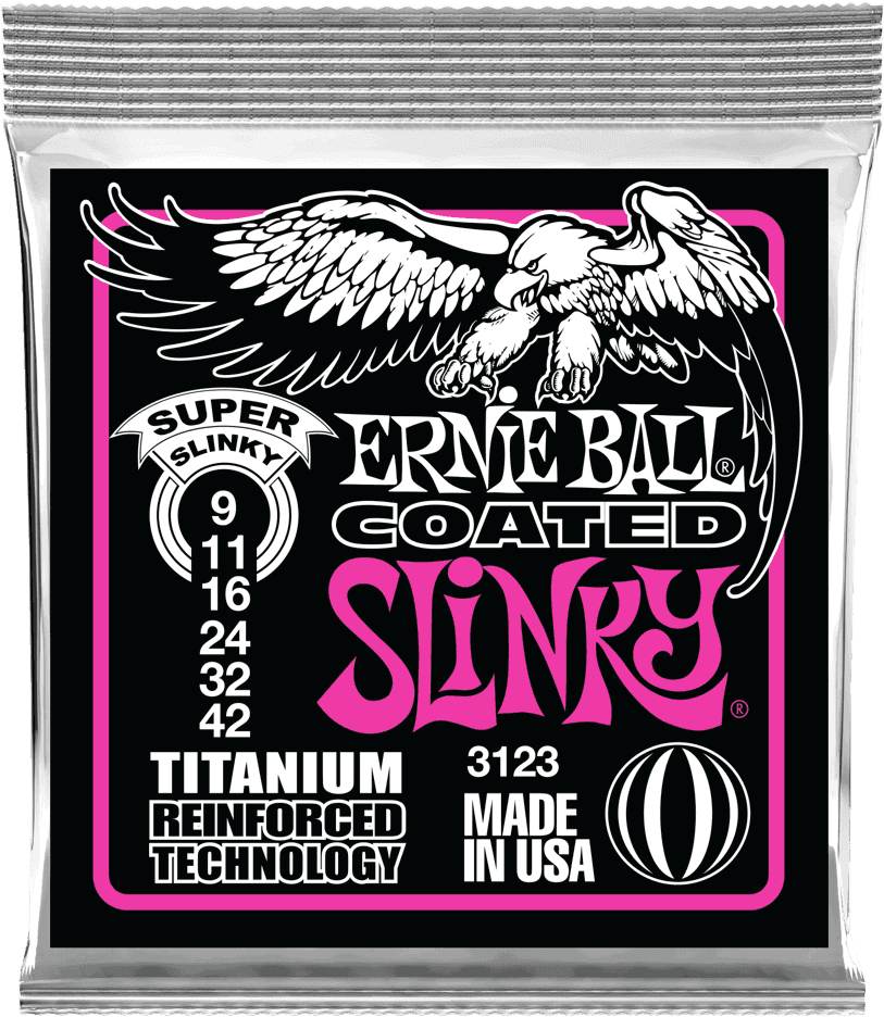 3123 Super Slinky al titanio rivestite 9-42