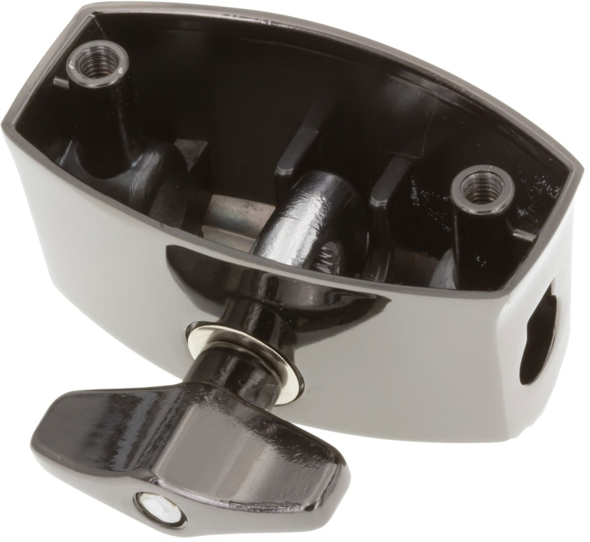 TB7BK - Supporto per Tom / Tom a terra Ø9.5-10.5mm - 53mm Nero (x1)