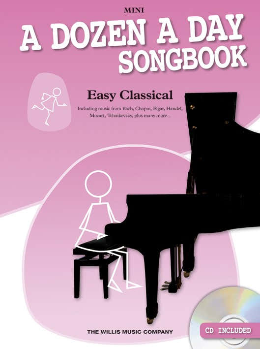 EDNA MAE BURNAM - A DOZEN A DAY Canzoniere - Classica facile - MINI - Pianoforte solo