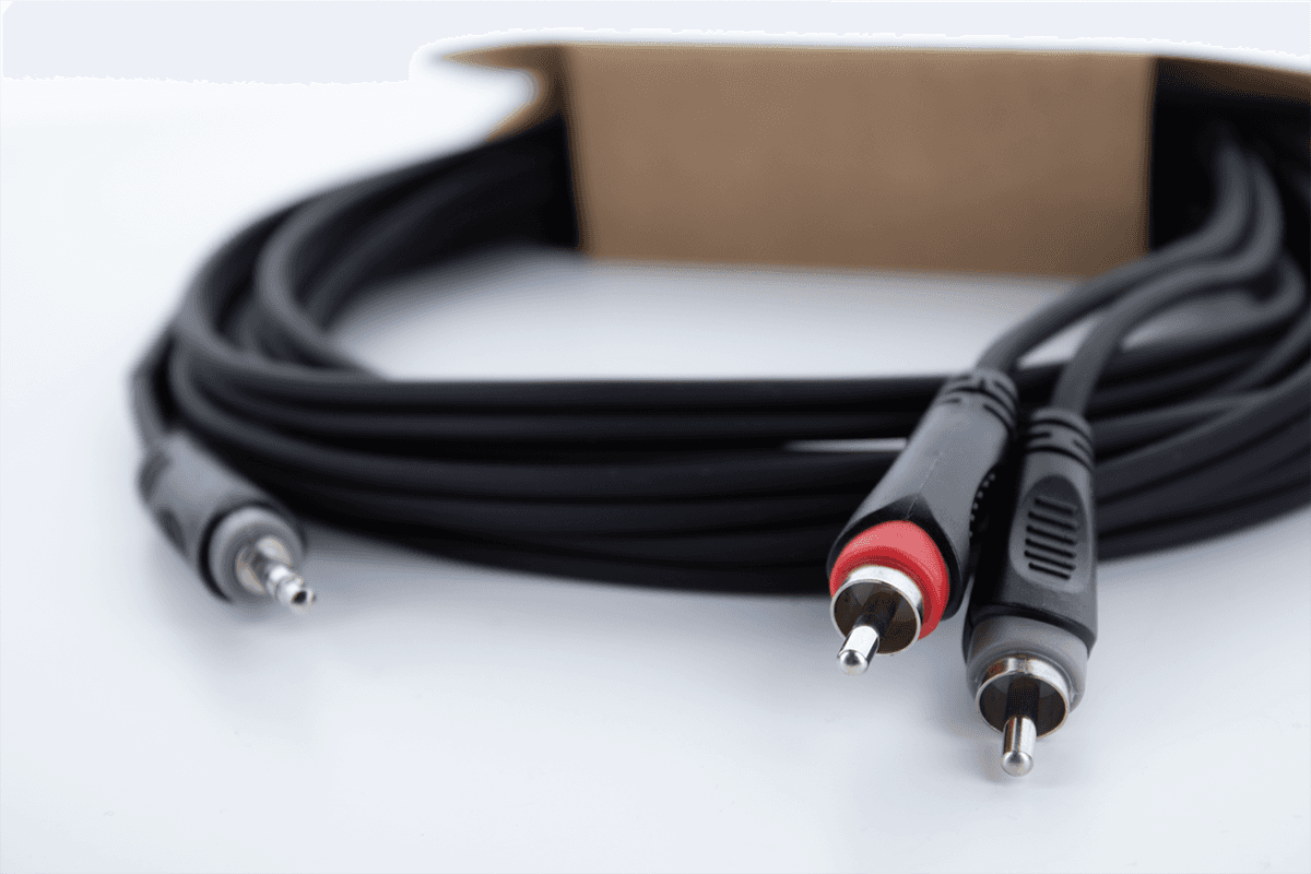 Cavo Y Sdoppiatore Minijack Stereo / 2 RCA 5 M