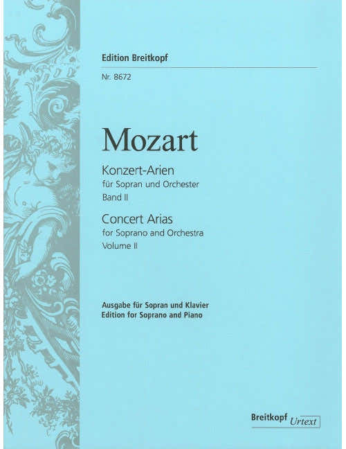 MOZART W.A. - KONZERTARIEN FUR SOPRAN BD. 2
