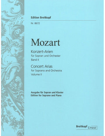 MOZART W.A. - KONZERTARIEN FUR SOPRAN BD. 2
