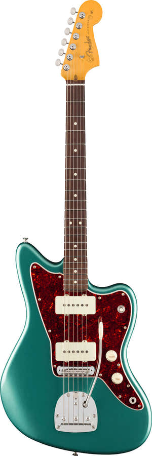 American Professional Classic Jazzmaster RW Sherwood Green Metallic sbiadito