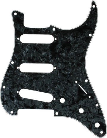 Battipenna per Strat SSS nero perla