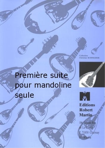 Picconi - Premire Suite Pour Mandoline Seule