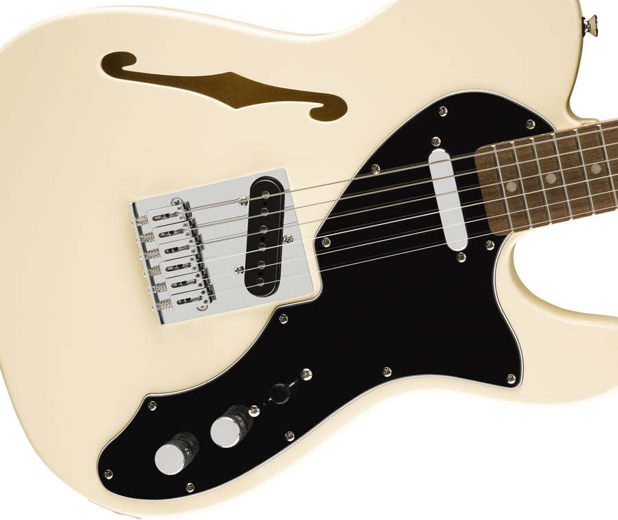 Telecaster Thinline Affinity LRL Bianco olimpico