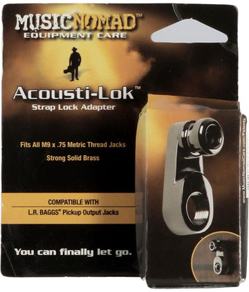 B-Stock / Acousti-Lok blocca-cinghia per jack metrico M9 x .75