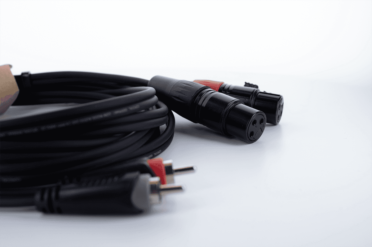 Cavo Audio Doppio XLR Femmina / RCA 3 M