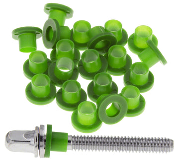 TRW50G - NYLON TENSION ROD WASHERS - GREEN (X50)