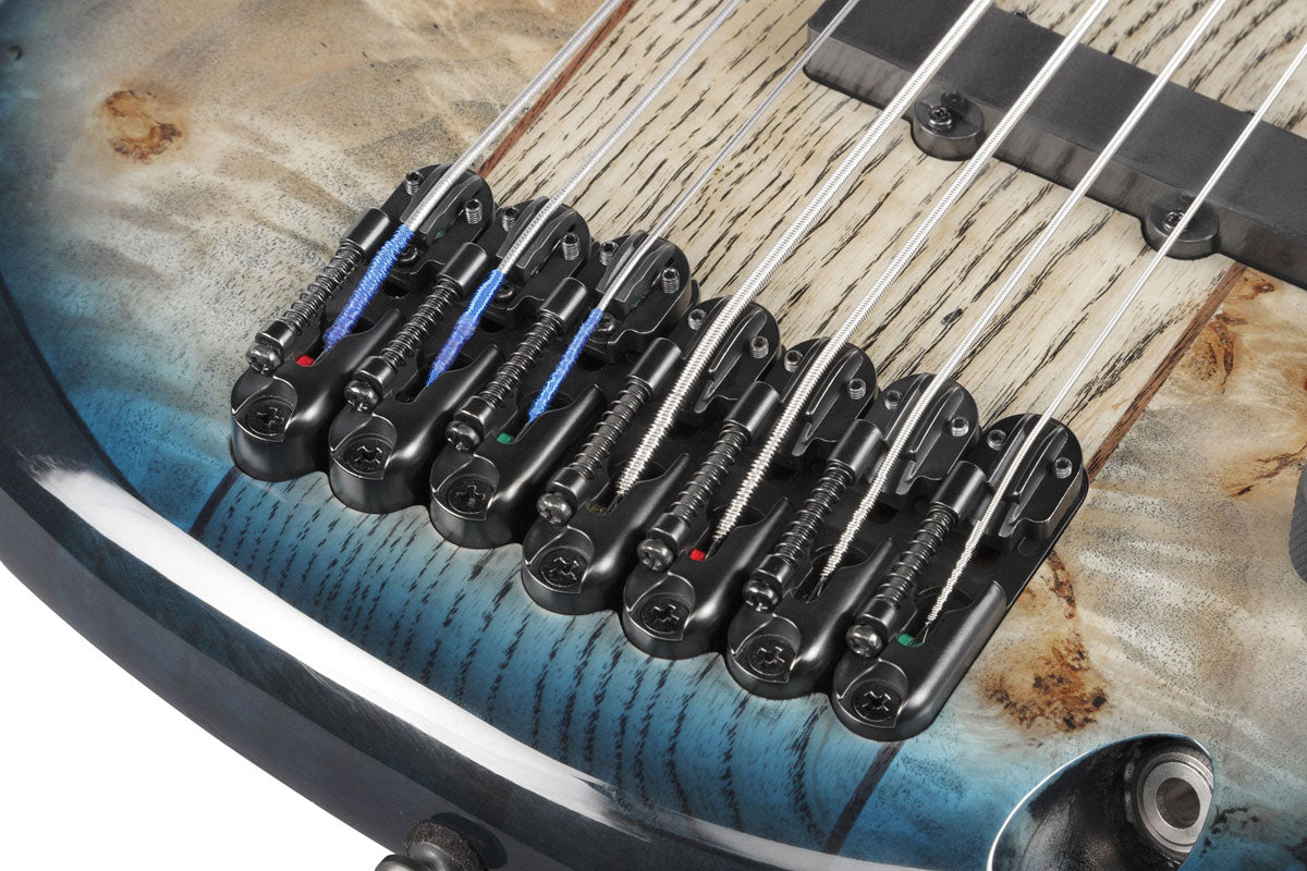 SRAS7-CBS Blu cosmico Starburst Bass Workshop