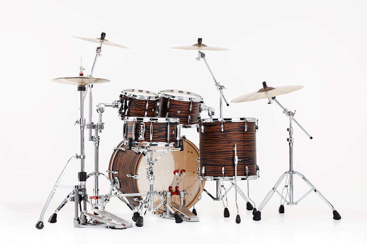 PMX PROFESSIONAL MAPLE STAGE 22 MATTE MOCHA SWIRL