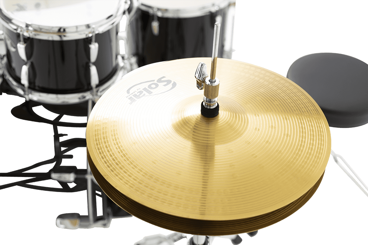 ROADSHOW FUSION 20 + B-50 JET BLACK + SOLAR CYMBALS