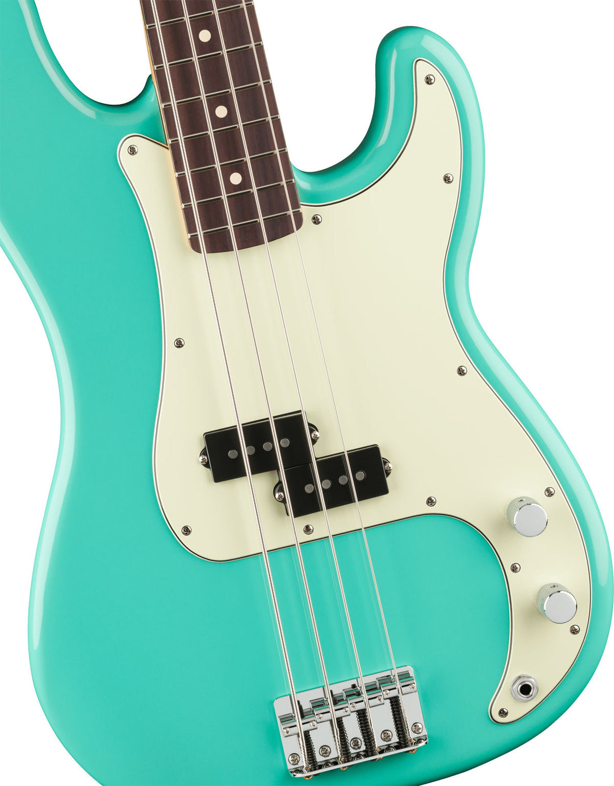 Precision Bass 75 Anni Player II, RW Verde schiuma di mare