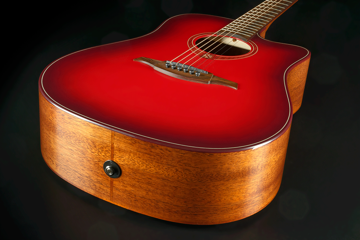 Tramontane Special T-Red-DCE Dreadnought Ctw Rosso Burst
