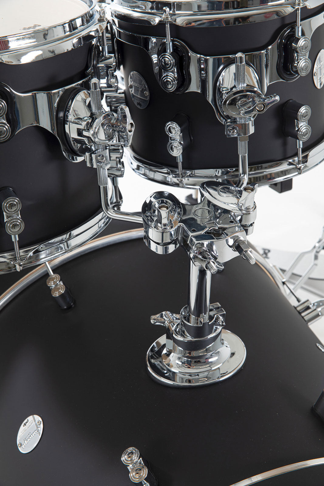 SHELL SET CONCEPT MAPLE FINISH PLY CM7 KIT 22" SATIN BLACK PDCM2217BK