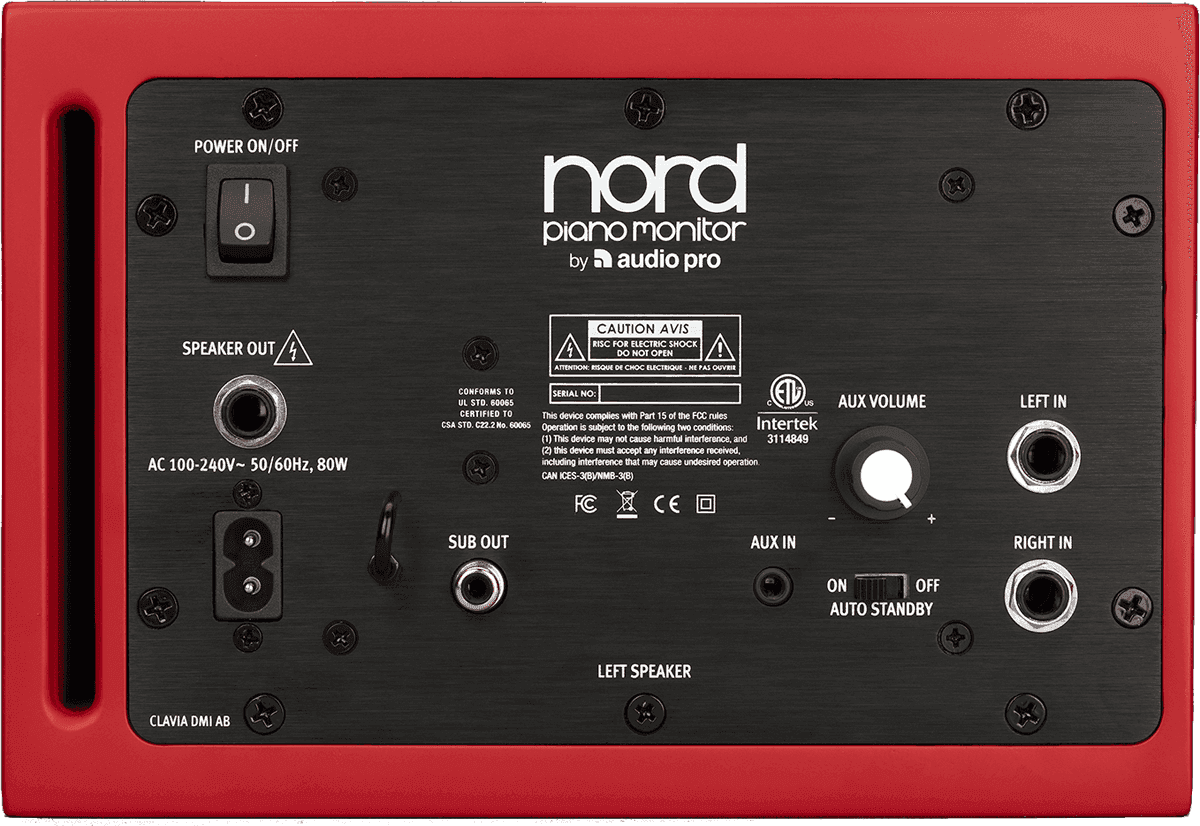 Monitor per pianoforte