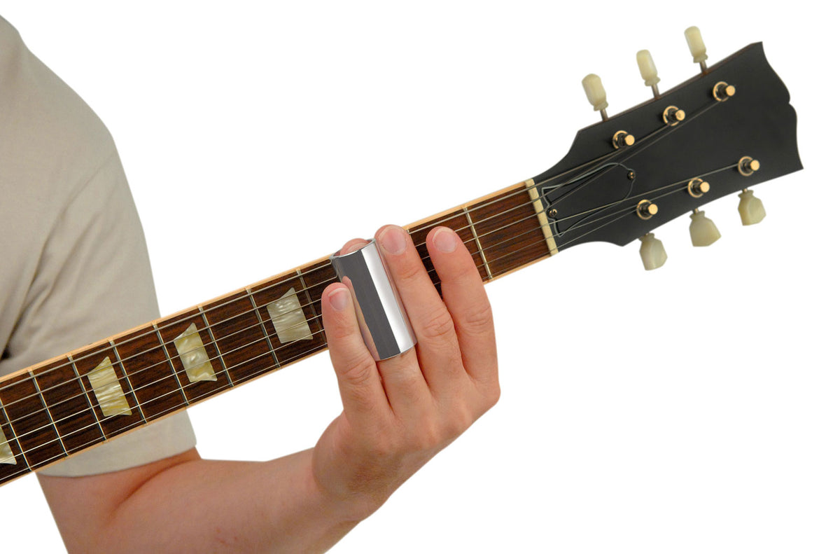 Slide per chitarra in ottone cromato Piccolo