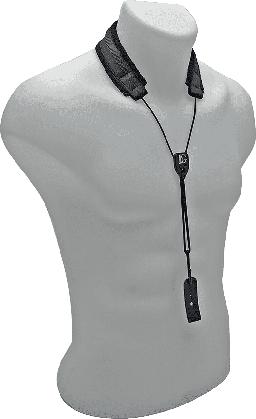 C20E - COLLARE CLARINETTO NYLON ELASTICO (METAL HOOK)