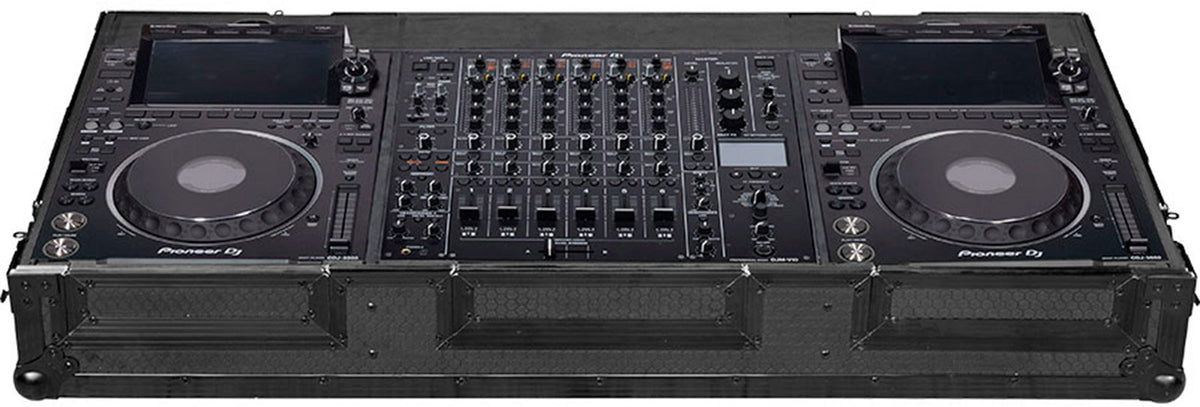 Flight Console DJ CDJ-3000/DJM-V10/DJM-A9 Nero
