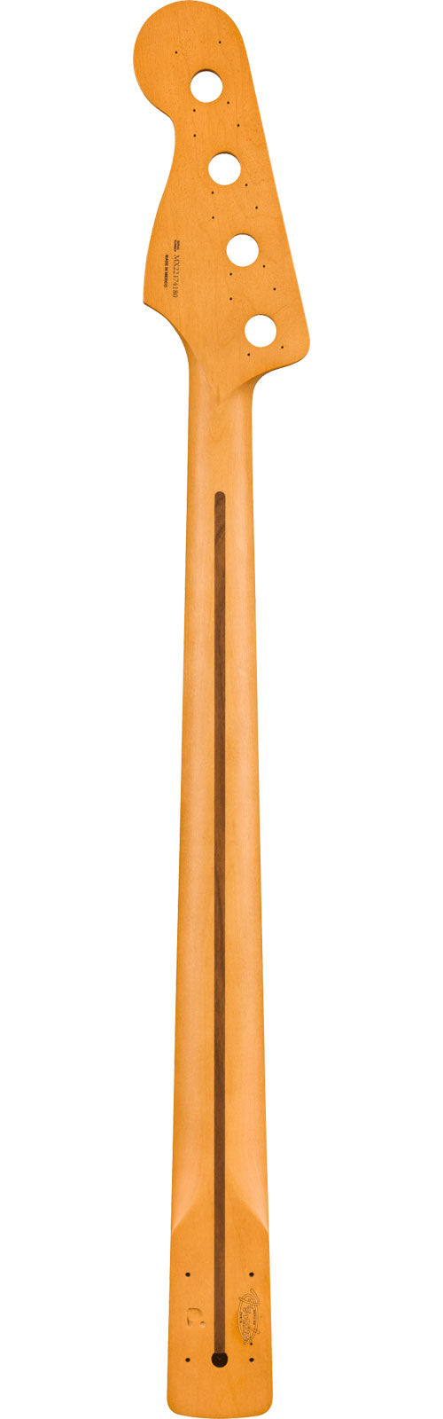 PRECISION TO JAZZ BASS CONVERSION NECK 20 MED JUMBO FRETS 12" RADIUS MAPLE