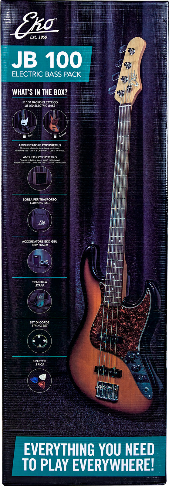 Pack JB 100 Sunburst