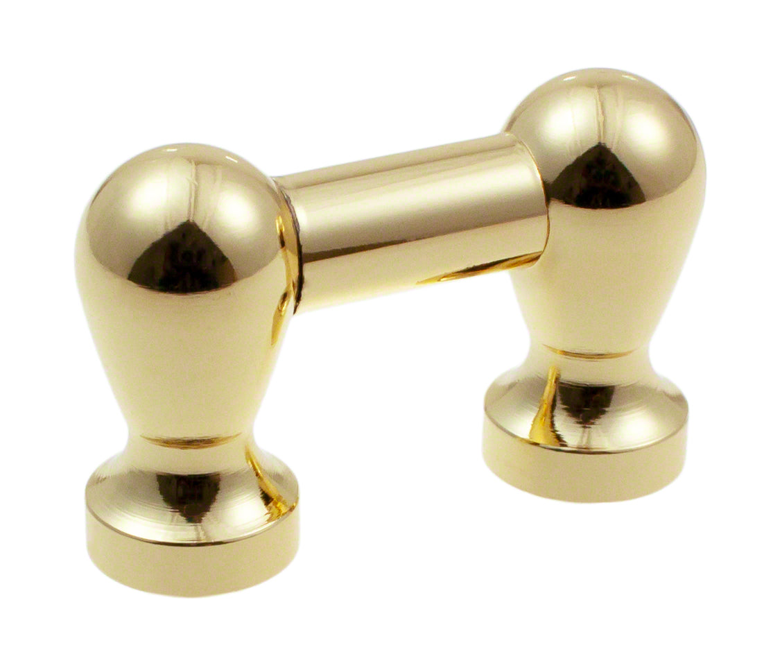 Blocchetto Tubolare - 25mm - Ottone - A Singolo Tirante (X1)