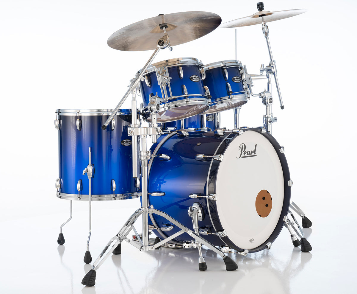 Masters Maple Stage 22 GYROLOCK-l Blu Cobalto Fade Metallico