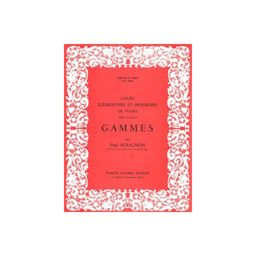 Rougnon - Gammes - Piano