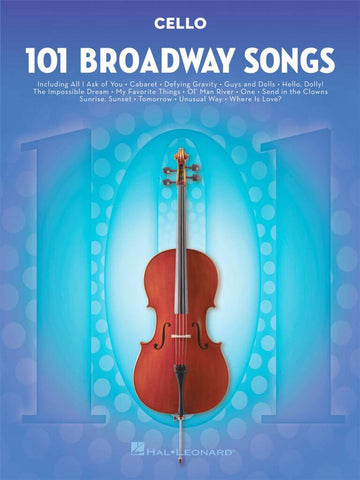 101 Canzoni di Broadway per violoncello