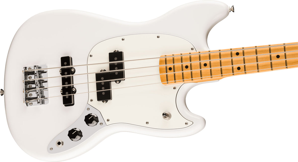Mustang Bass PJ Player II MN Bianco polare