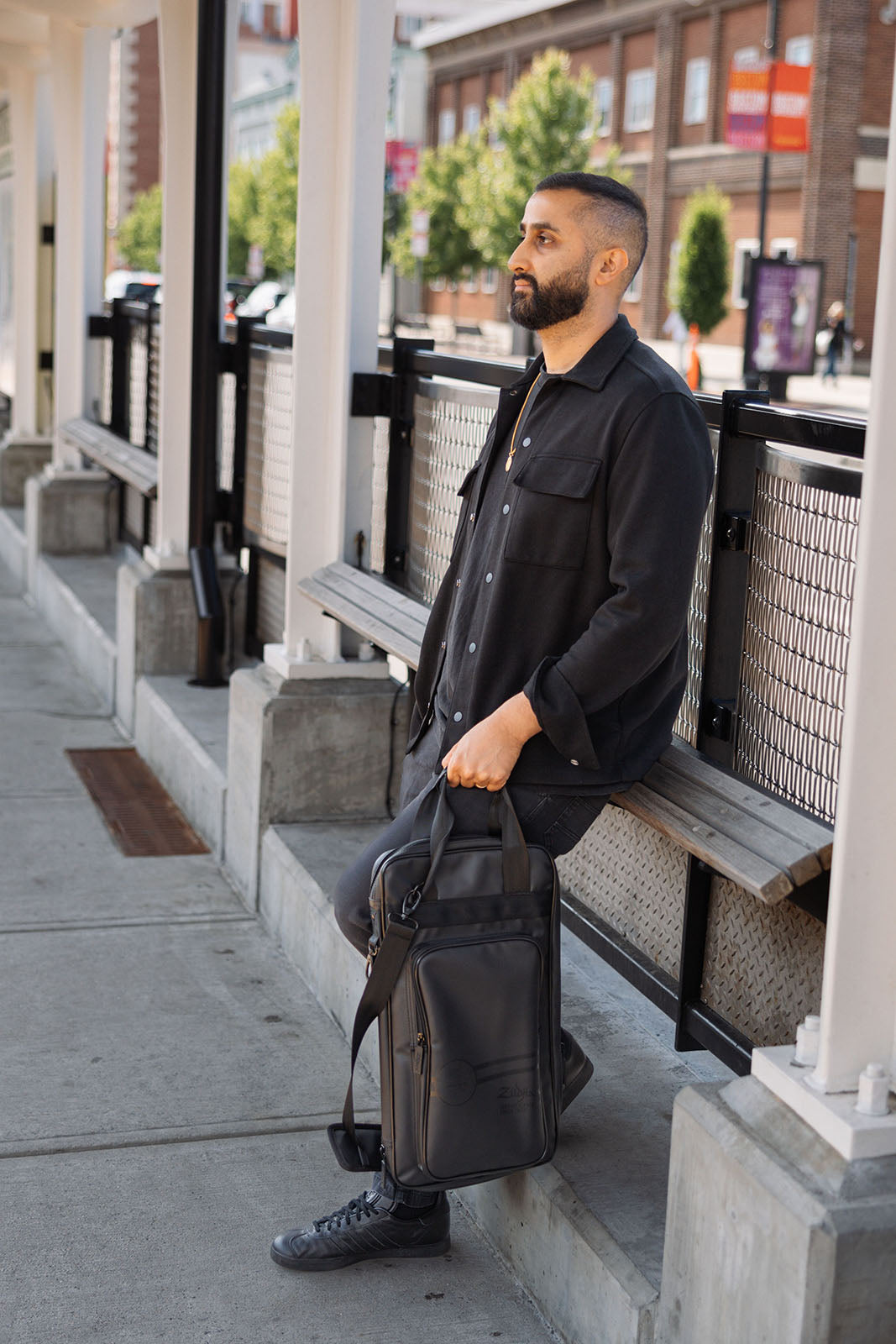 Gigging Black Drumstick Case