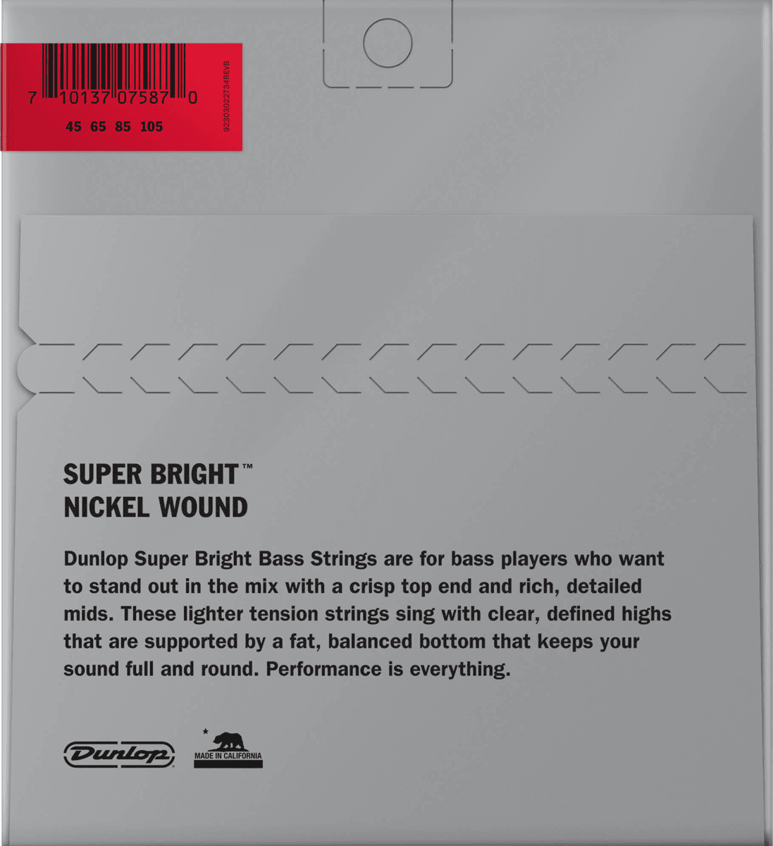 DBSBN45105 Avvolte in nichel acciaio nichelato medie 45-105