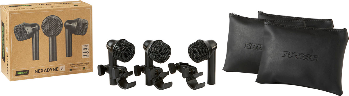 Pack Of 3 Mics Nexadyne 6