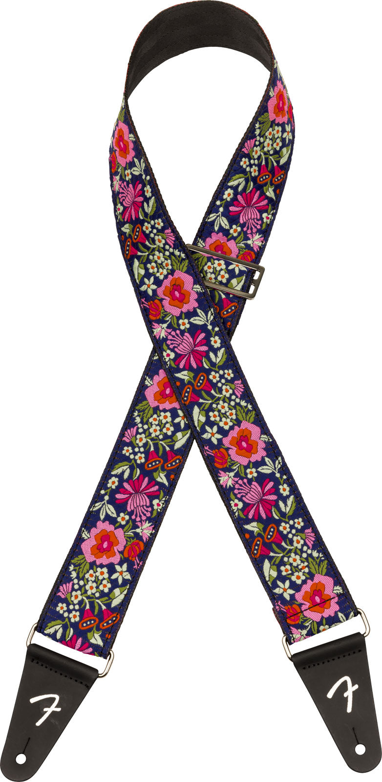 Tracolla in jacquard Mosaic Blu