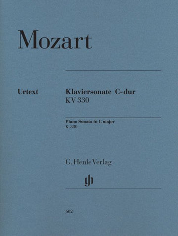 MOZART W.A. - PIANO SONATA C MAJOR K. 330 (300H)